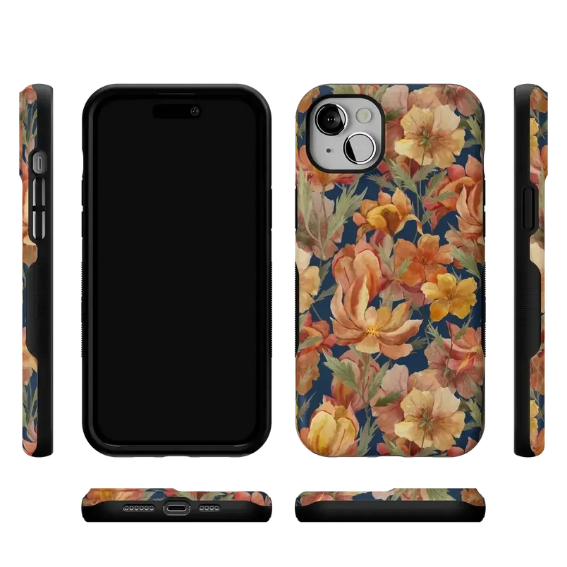 Fallen Gold | Antique Floral Case Phone Case get.casely 