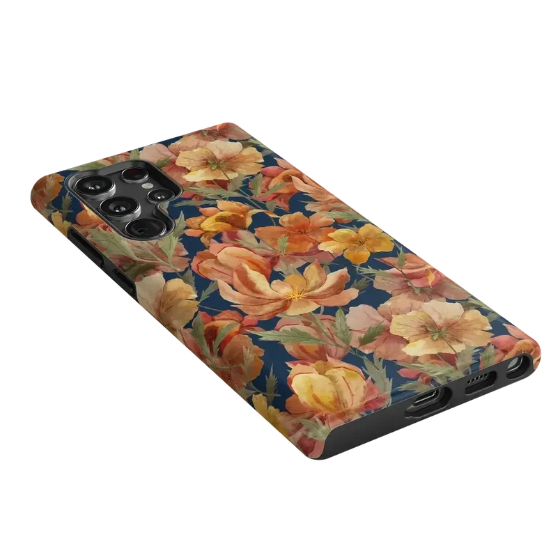 Fallen Gold | Antique Floral Case Phone Case get.casely 
