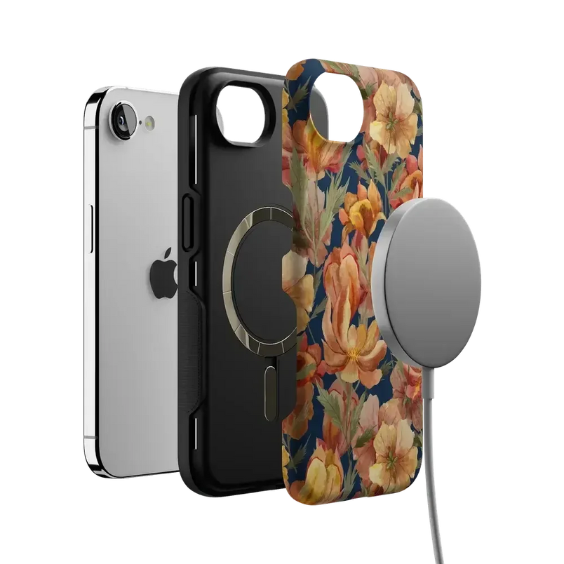 Fallen Gold | Antique Floral Case Phone Case get.casely 