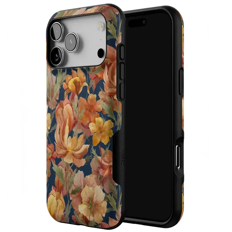Fallen Gold | Antique Floral Case Phone Case get.casely 