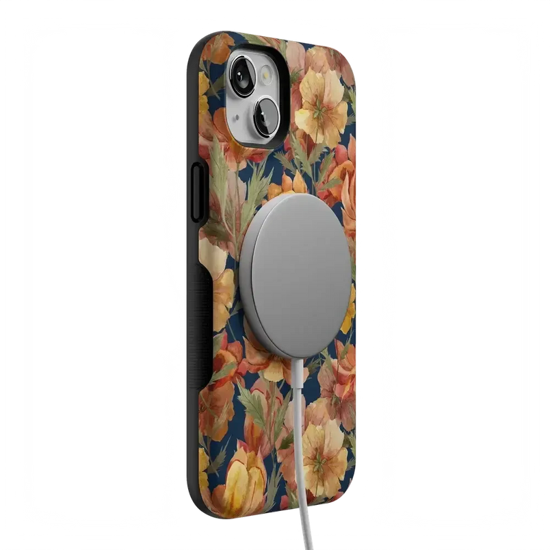 Fallen Gold | Antique Floral Case Phone Case get.casely 