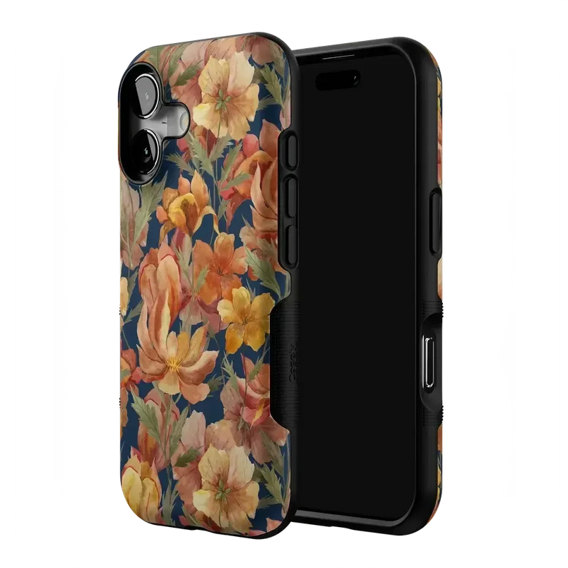Fallen Gold | Antique Floral Case Phone Case get.casely 