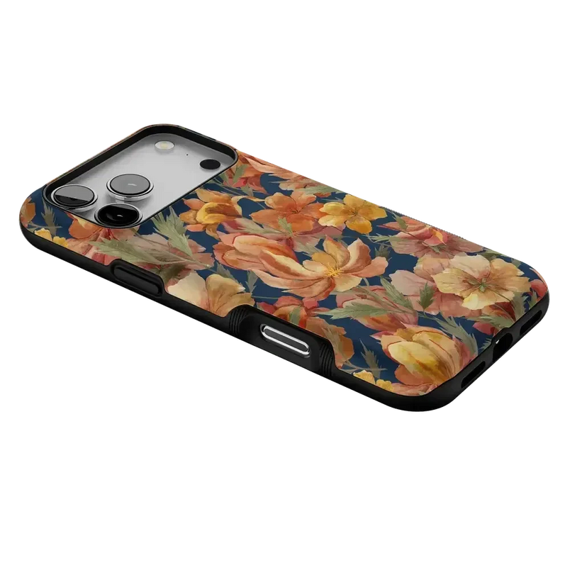 Fallen Gold | Antique Floral Case Phone Case get.casely 