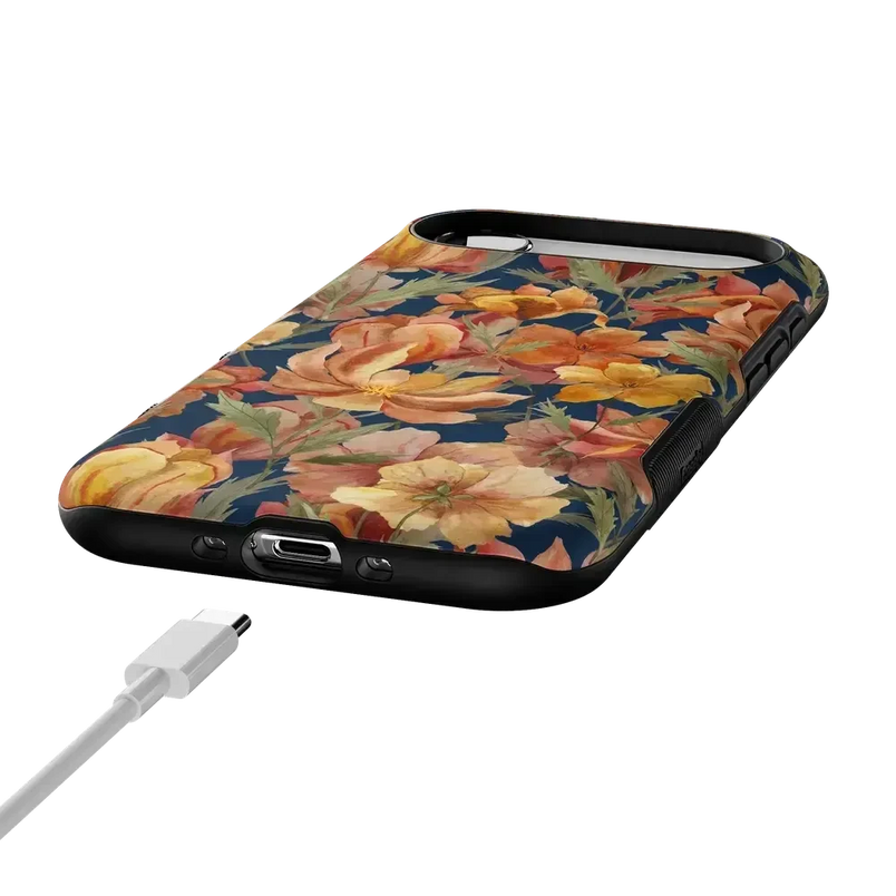 Fallen Gold | Antique Floral Case Phone Case get.casely 