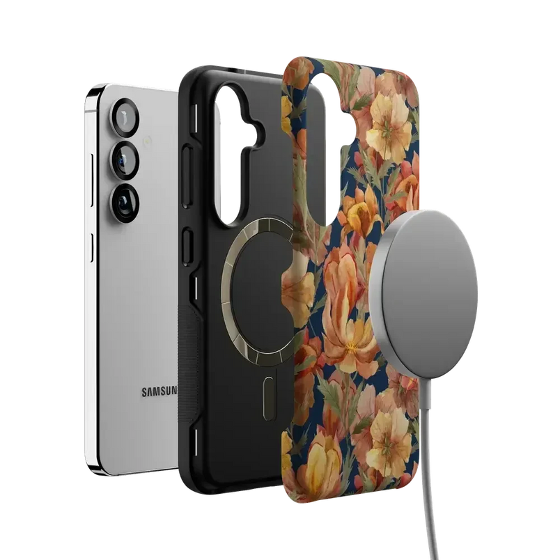 Fallen Gold | Antique Floral Case Phone Case get.casely 