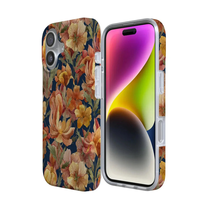 Fallen Gold | Antique Floral Case Phone Case get.casely 