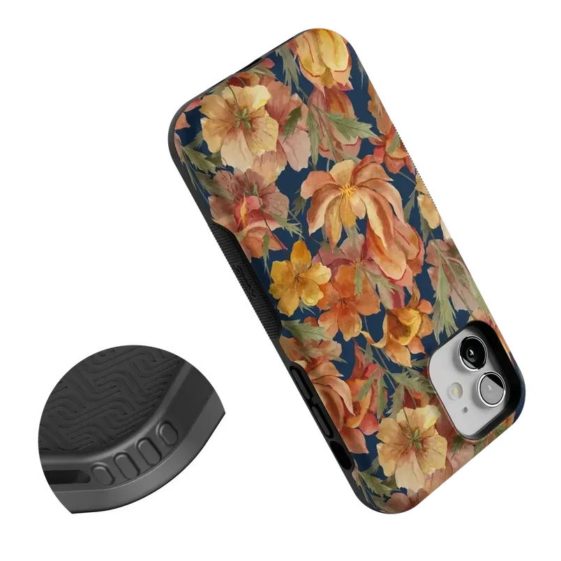 Fallen Gold | Antique Floral Case Phone Case get.casely 