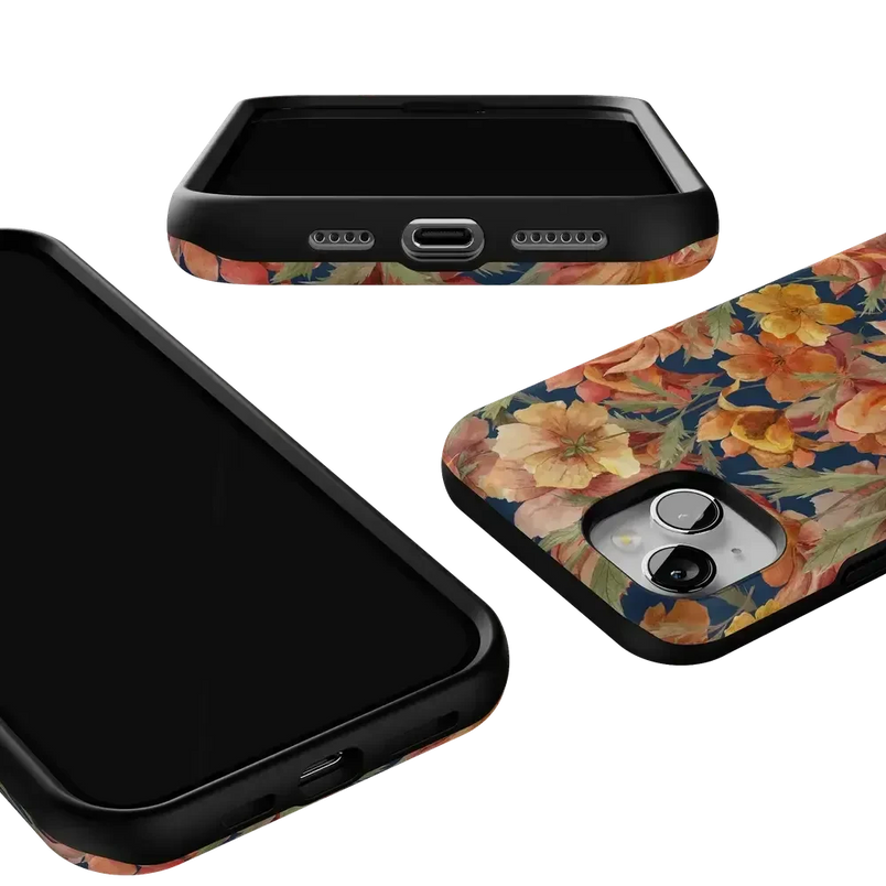 Fallen Gold | Antique Floral Case Phone Case get.casely 