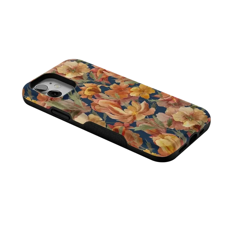 Fallen Gold | Antique Floral Case Phone Case get.casely 