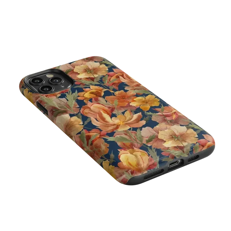 Fallen Gold | Antique Floral Case Phone Case get.casely 