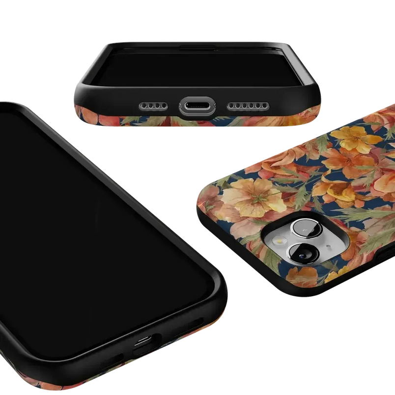 Fallen Gold | Antique Floral Case Phone Case get.casely 