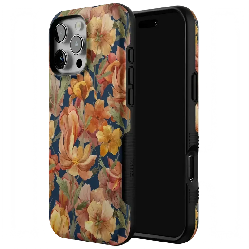 Fallen Gold | Antique Floral Case Phone Case get.casely 