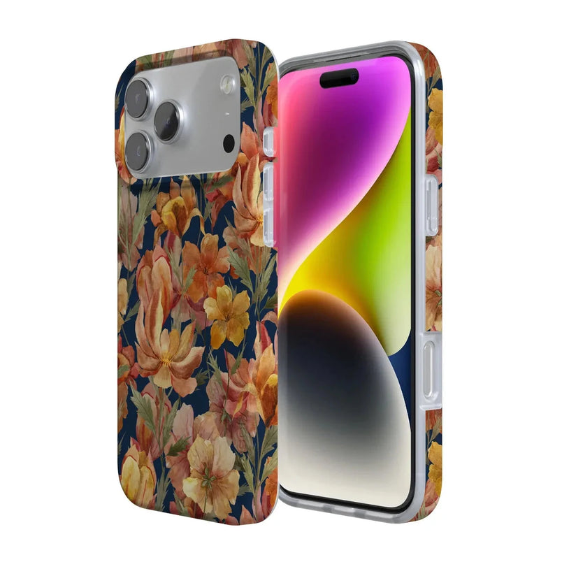 Fallen Gold | Antique Floral Case Phone Case get.casely 