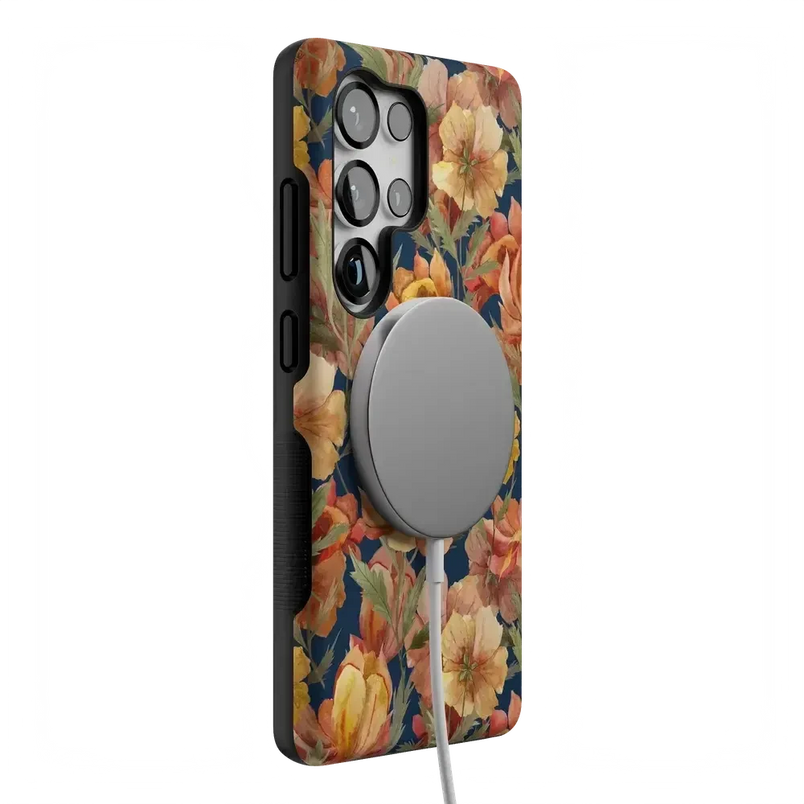 Fallen Gold | Antique Floral Case Phone Case get.casely 