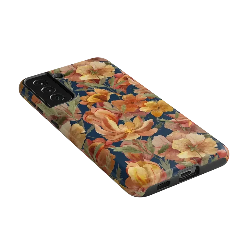 Fallen Gold | Antique Floral Case Phone Case get.casely 