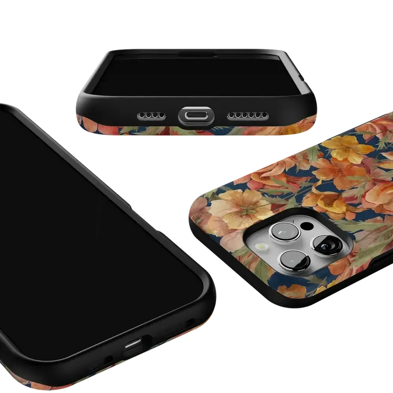 Fallen Gold | Antique Floral Case Phone Case get.casely 