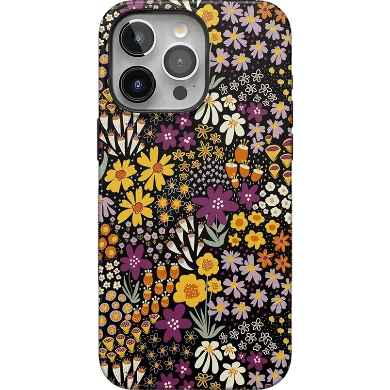 Falling for You | Plum Floral Case iPhone Case get.casely Bold + MagSafe® iPhone 15 Pro Max