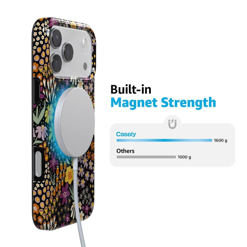 Falling for You | Plum Floral Case iPhone Case get.casely 