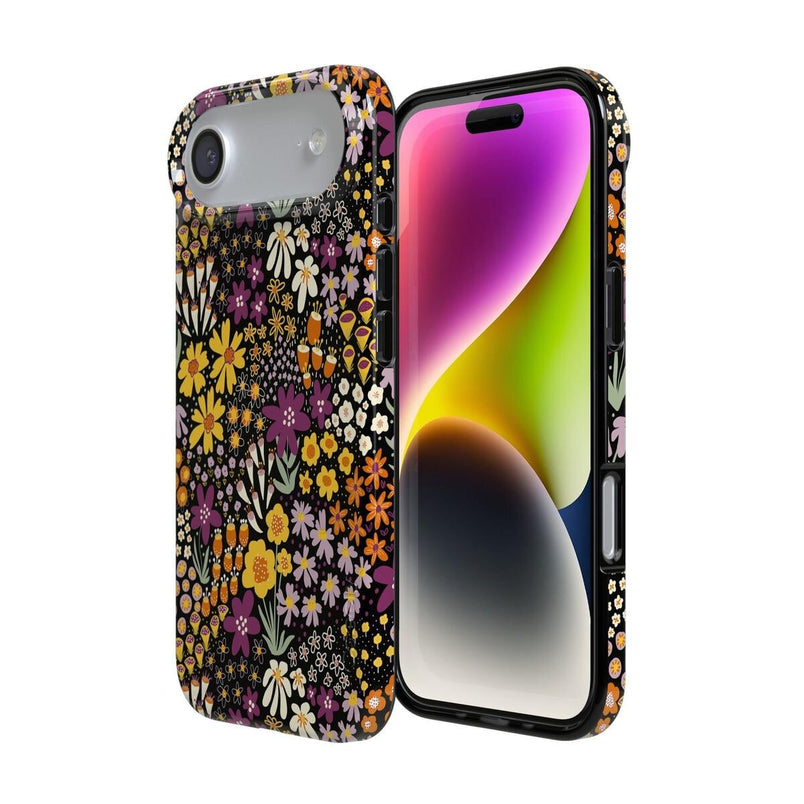 Falling for You | Plum Floral Case iPhone Case get.casely 