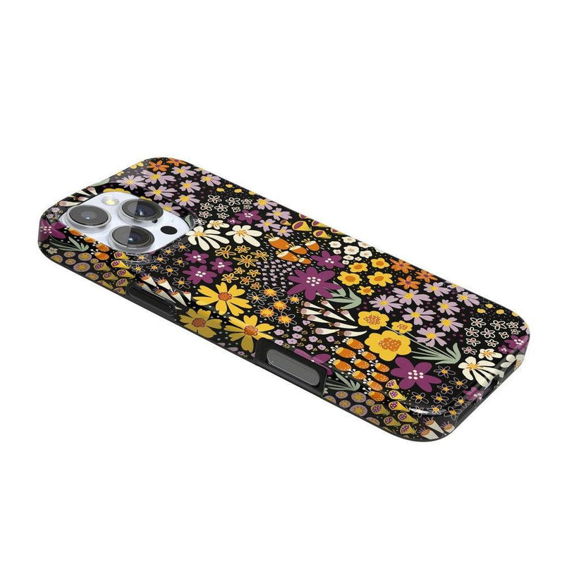 Falling for You | Plum Floral Case iPhone Case get.casely 