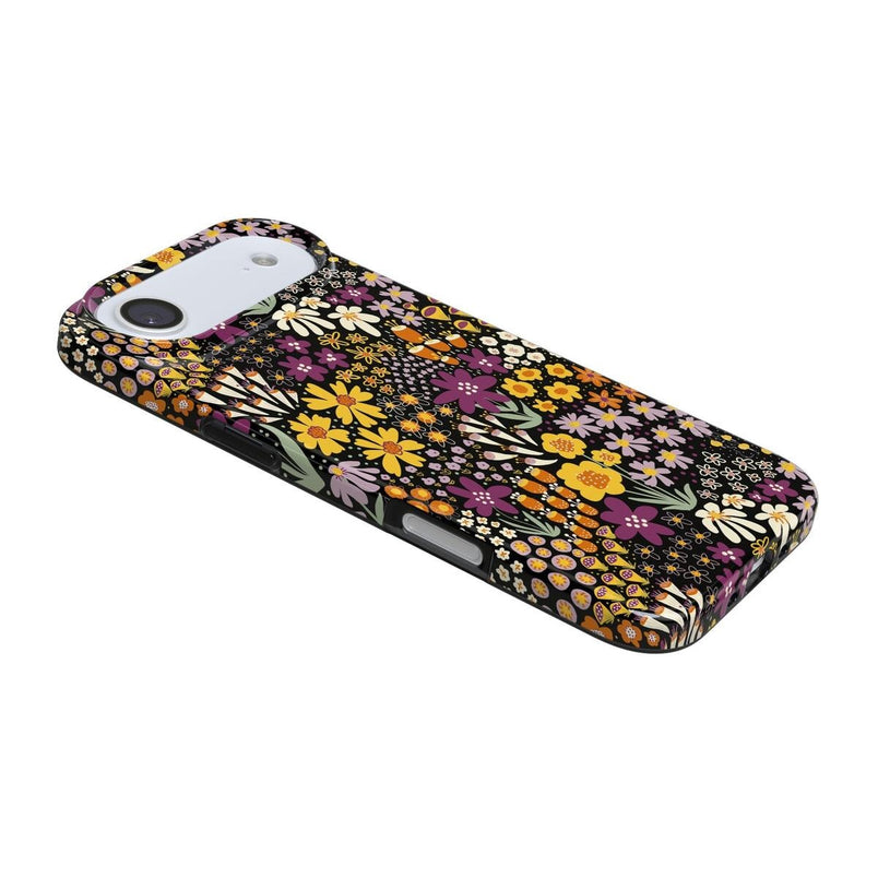 Falling for You | Plum Floral Case iPhone Case get.casely 