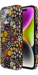 Falling for You | Plum Floral Case iPhone Case get.casely 