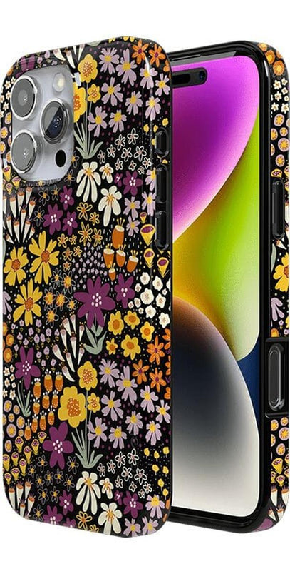 Falling for You | Plum Floral Case iPhone Case get.casely 