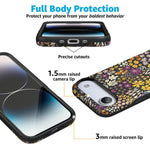 Falling for You | Plum Floral Case iPhone Case get.casely 