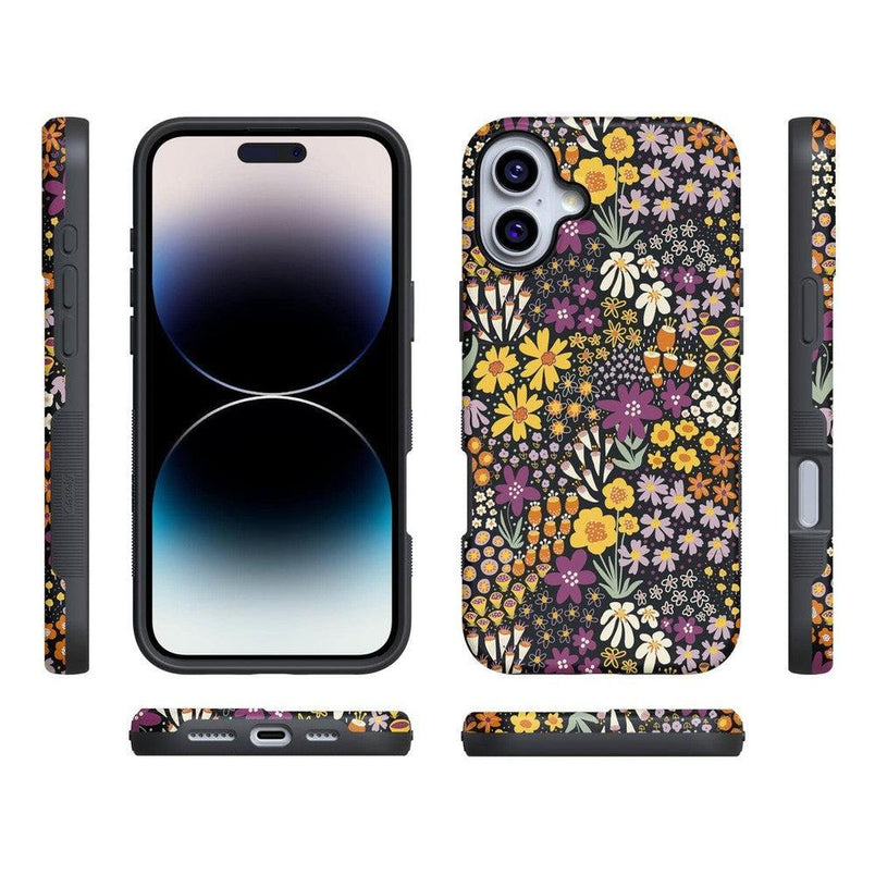 Falling for You | Plum Floral Case iPhone Case get.casely 