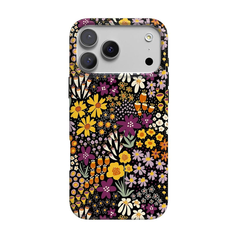 Falling for You | Plum Floral Case iPhone Case get.casely 