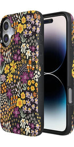 Falling for You | Plum Floral Case iPhone Case get.casely 