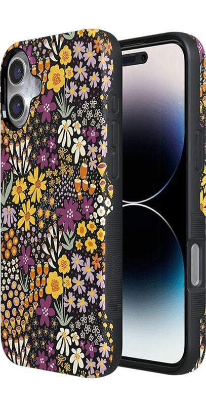 Falling for You | Plum Floral Case iPhone Case get.casely 
