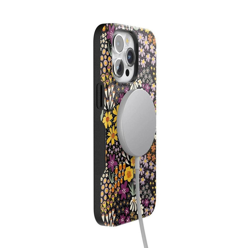 Falling for You | Plum Floral Case iPhone Case get.casely 