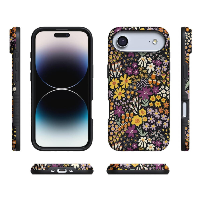 Falling for You | Plum Floral Case iPhone Case get.casely 