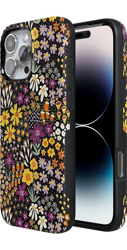 Falling for You | Plum Floral Case iPhone Case get.casely 