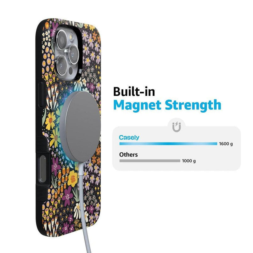 Falling for You | Plum Floral Case iPhone Case get.casely 