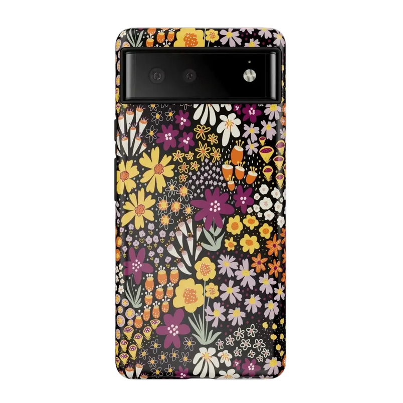 Falling for You | Plum Floral Google Pixel Case Google Pixel Case Casetry Essential Google Pixel 6
