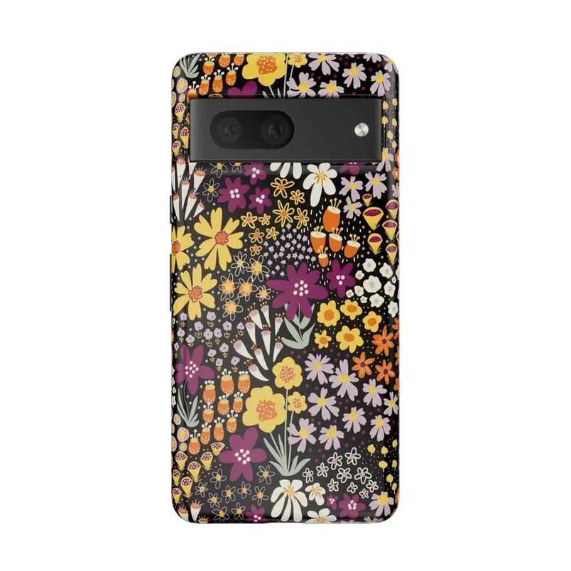 Falling for You | Plum Floral Google Pixel Case Google Pixel Case Casetry Essential Google Pixel 7