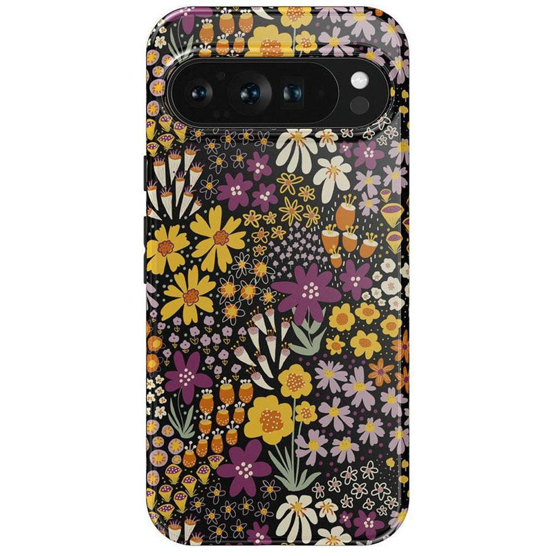 Falling for You | Plum Floral Google Pixel Case Google Pixel Case Casetry Essential Google Pixel 9 Pro XL 