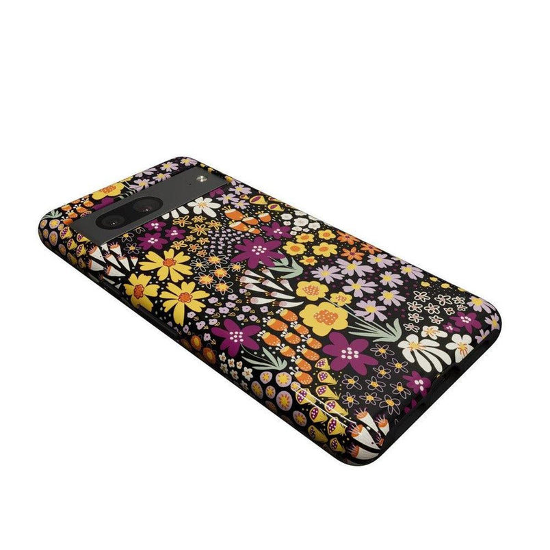 Falling for You | Plum Floral Google Pixel Case Google Pixel Case Casetry 