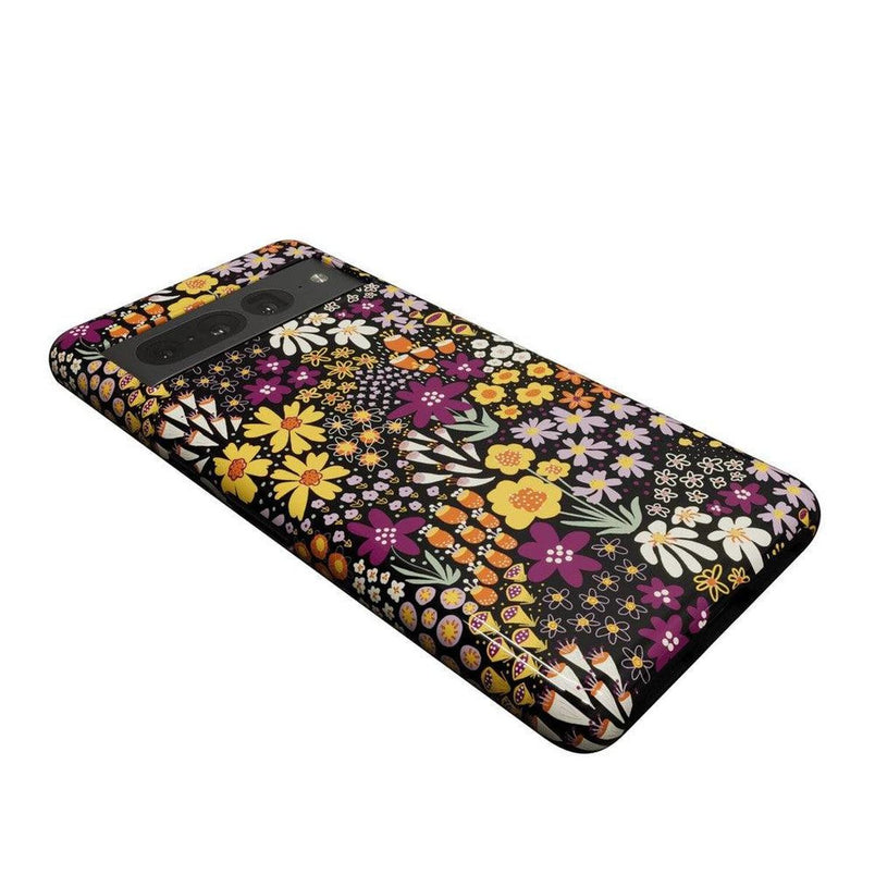 Falling for You | Plum Floral Google Pixel Case Google Pixel Case Casetry 