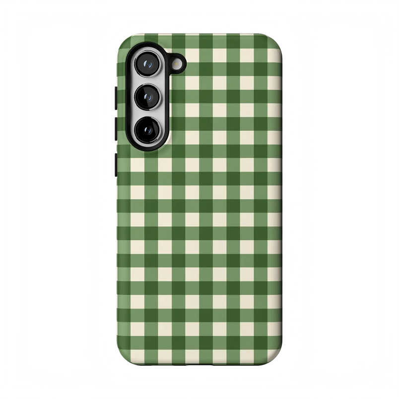 Checked Twice | Green Plaid Case