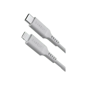 Fast Charging Cable | MFi Certified Lightning to USB-C Cord - White Cord Charging Cable get.casely 