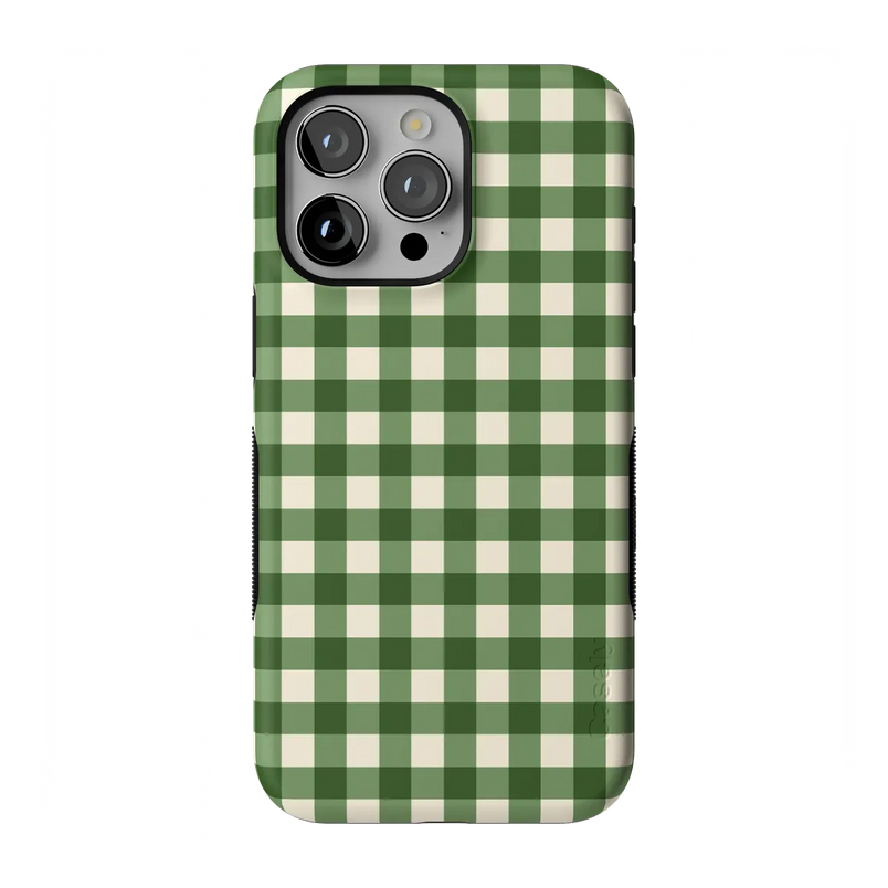 Checked Twice | Green Plaid Case