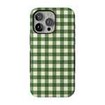 Checked Twice | Green Plaid Case