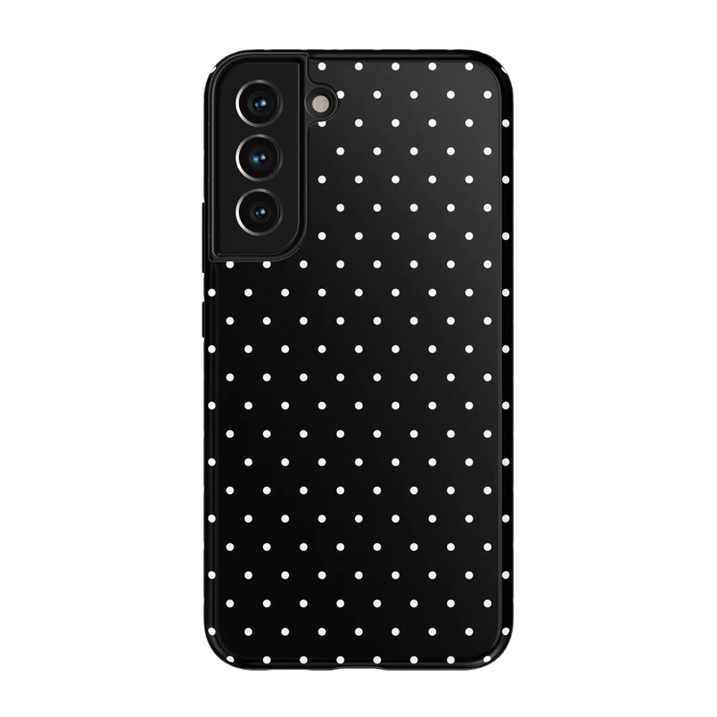 On the Dot | Black Polka Dot Case