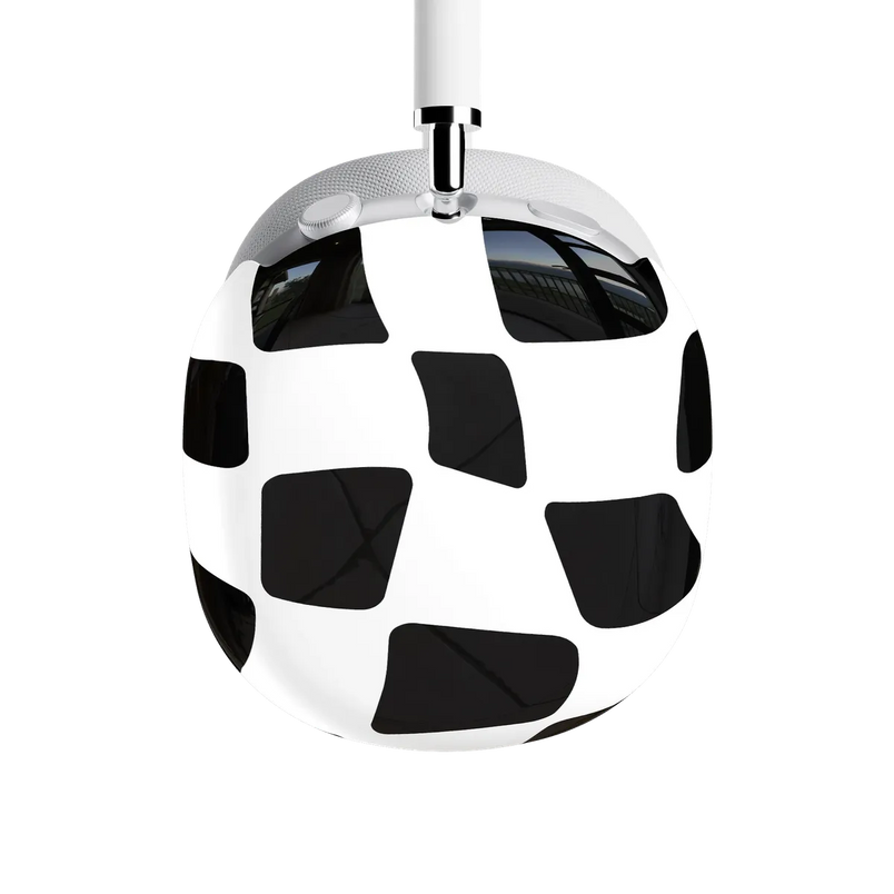 Funky Checkerboard | High Contrast Design AirPods Max Case