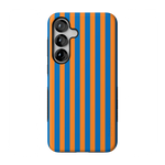Go New York | Blue & Orange Stripes Case - Galaxy S25 Plus