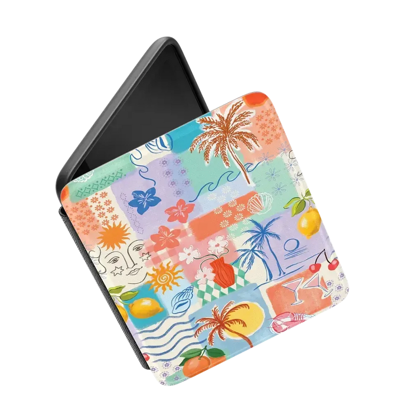 Tropical Heat | Beachy Collage Kindle Case