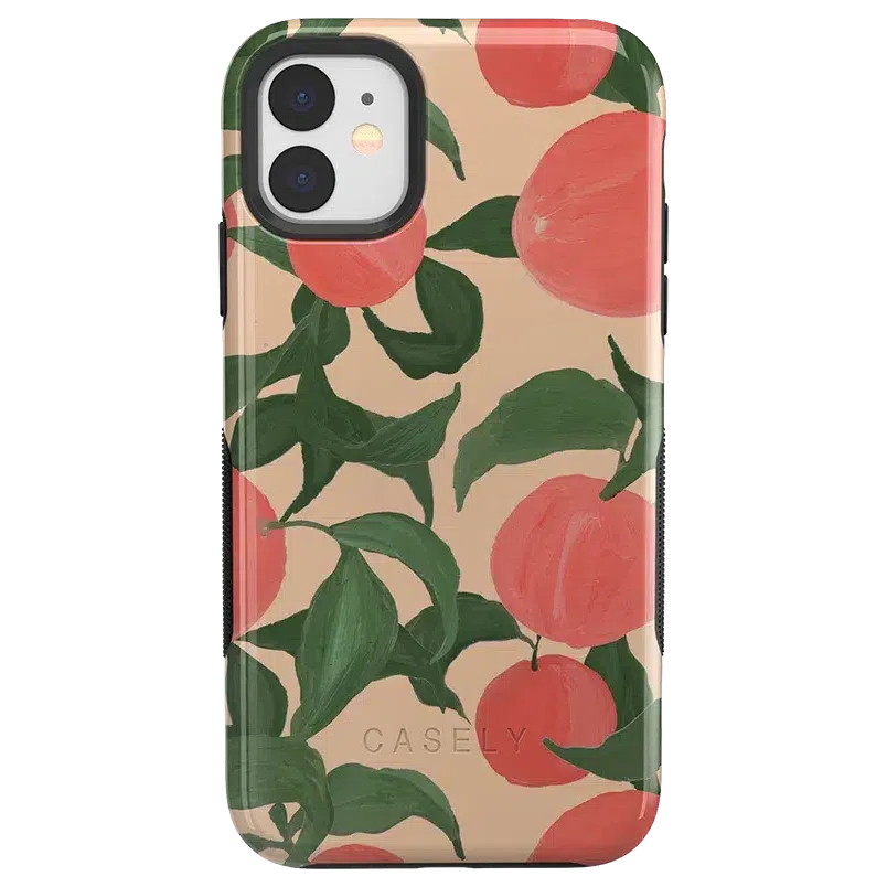 Feeling Peachy | Blush Vines Case iPhone Case get.casely Bold iPhone 11